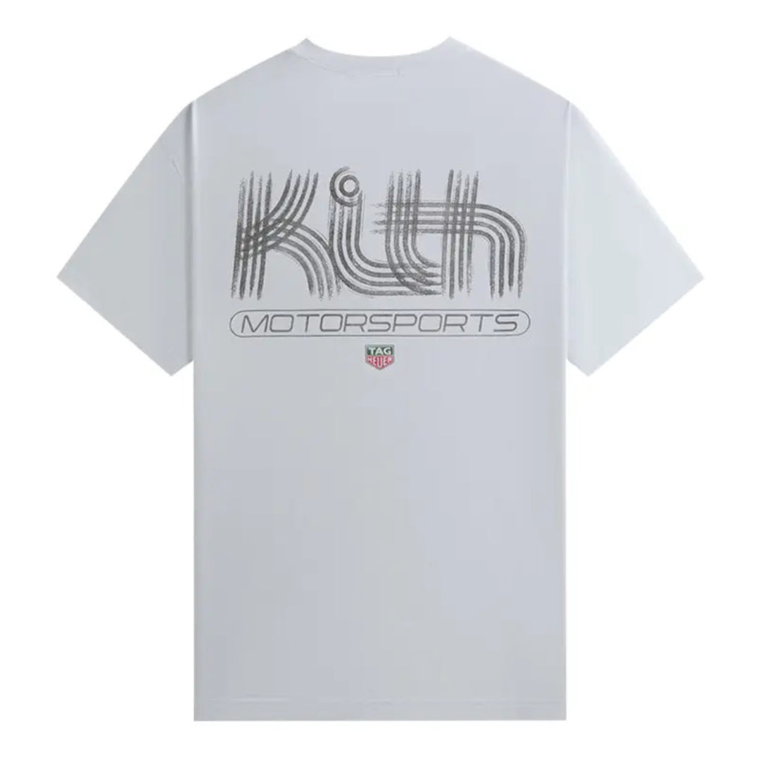 Kith x TAG Heuer Formula 1 Badge Pocket Tee White