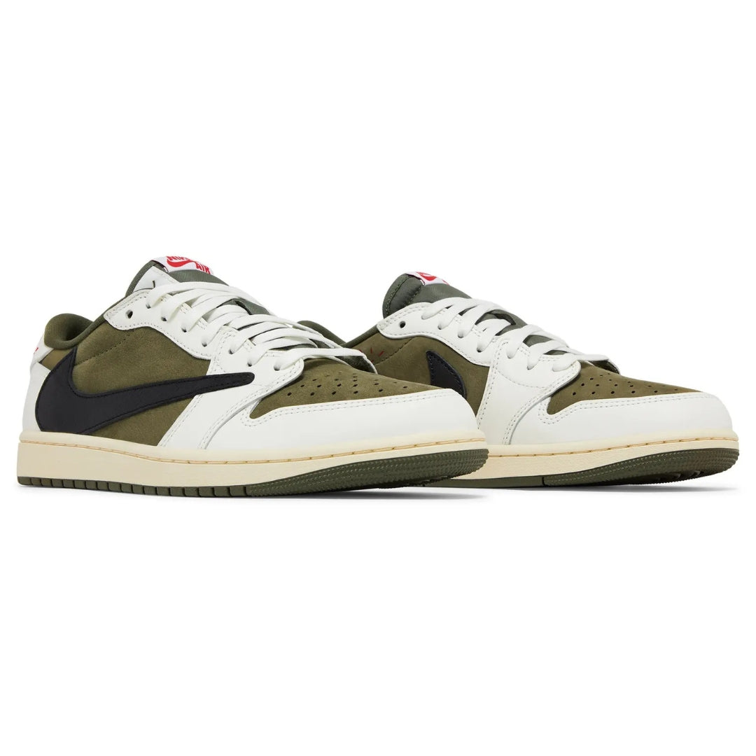 Travis Scott x Air Jordan 1 Retro Low OG SP 'Reverse Olive / Medium Olive'