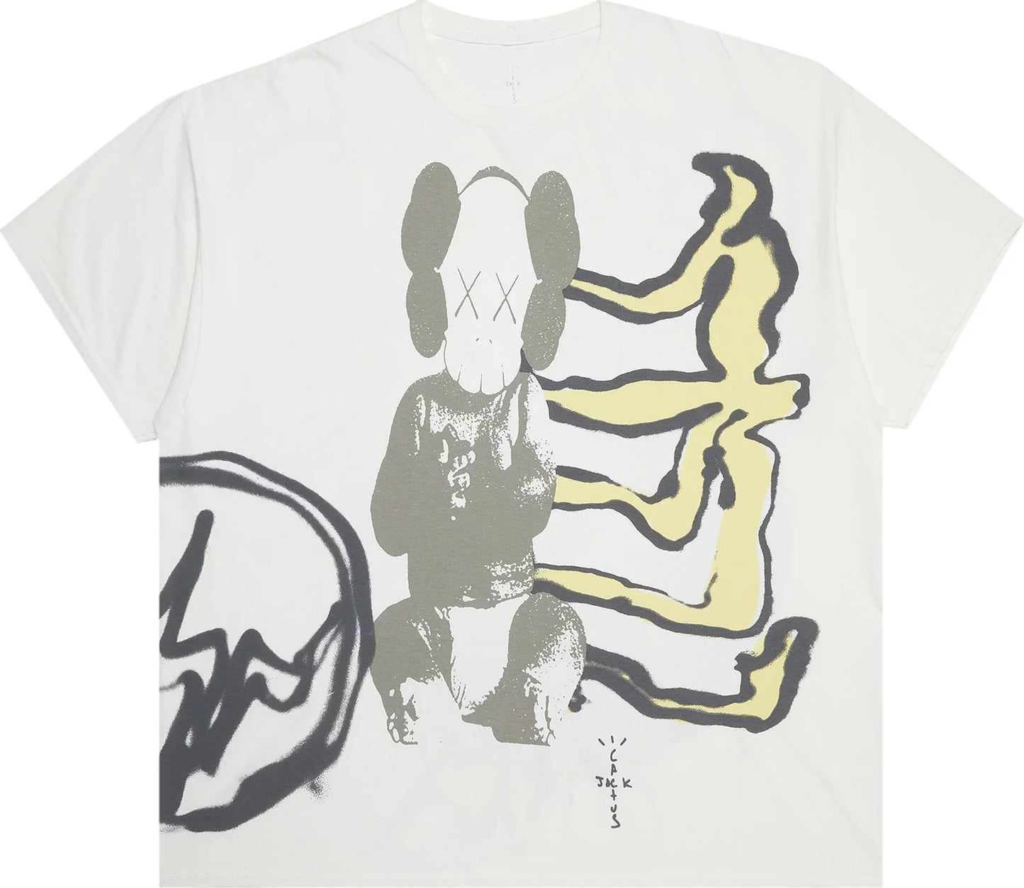 Cactus Jack x KAWS For Fragment Tee 'Vintage Wash'