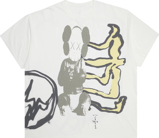 Cactus Jack x KAWS For Fragment Tee 'Vintage Wash'