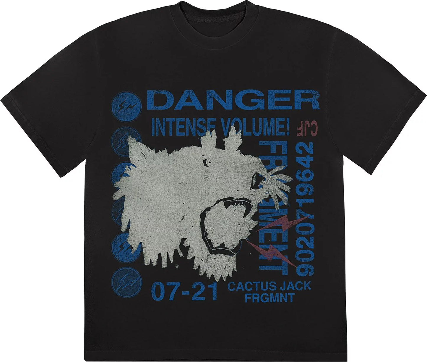 Cactus Jack For Fragment Danger Tee 'Black'